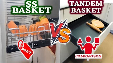 tandem box vs stainless steel basket|tandem vs ss basket.